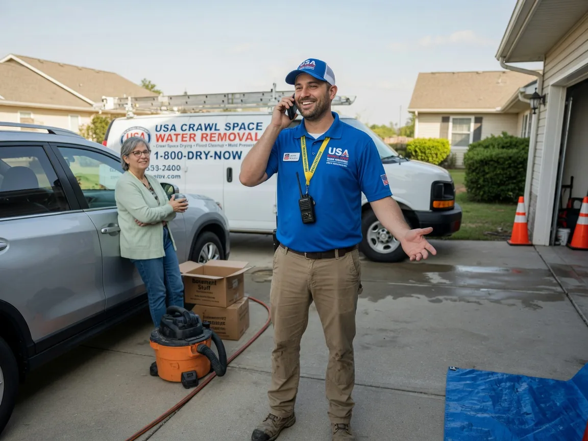 Crawl Space Water Removal Cantrall, IL FAQs